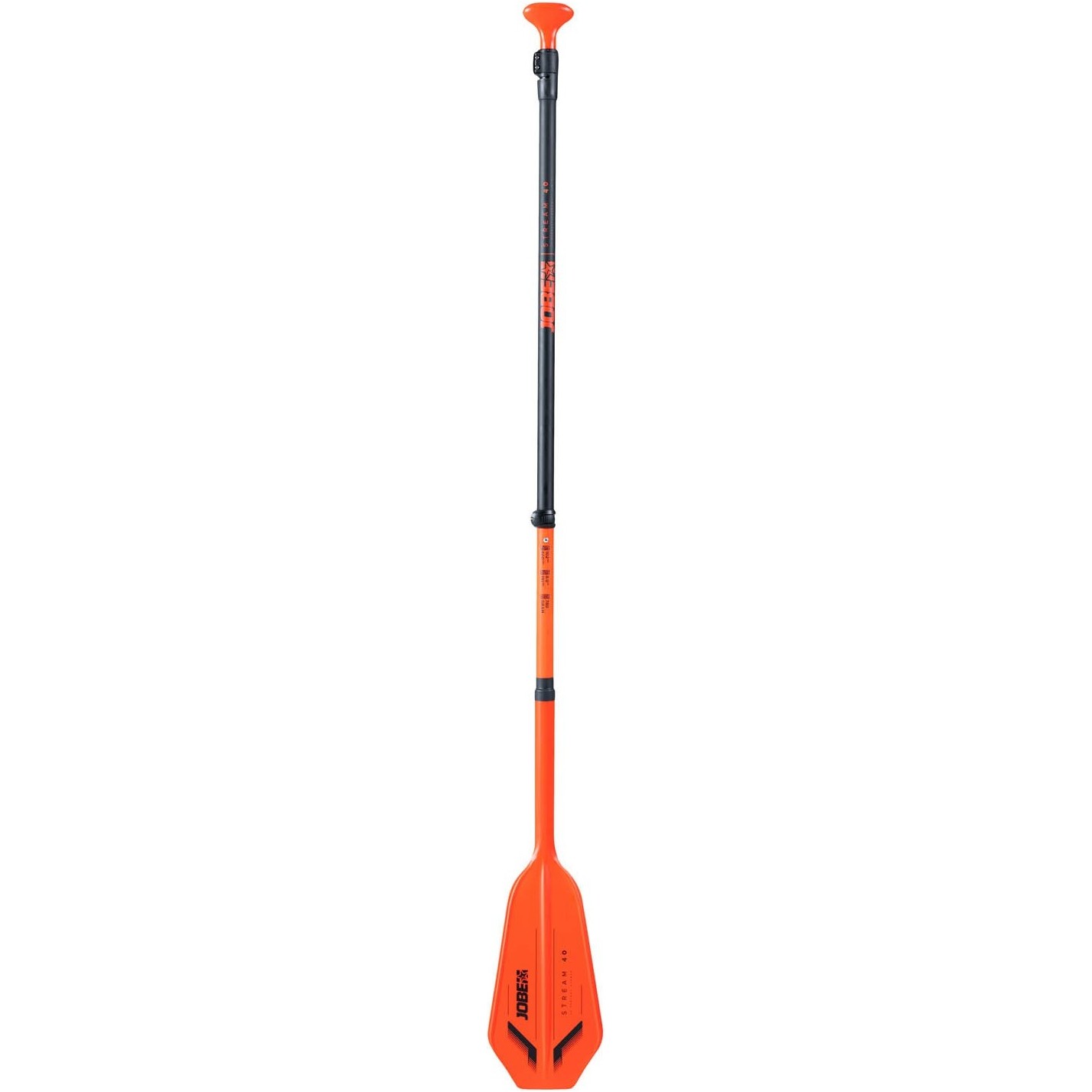 2026 Jobe Carbon Stream 40 3-teilig Sup Paddel 486723004 - Orange